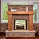 Indoor Fireplace and Mantel